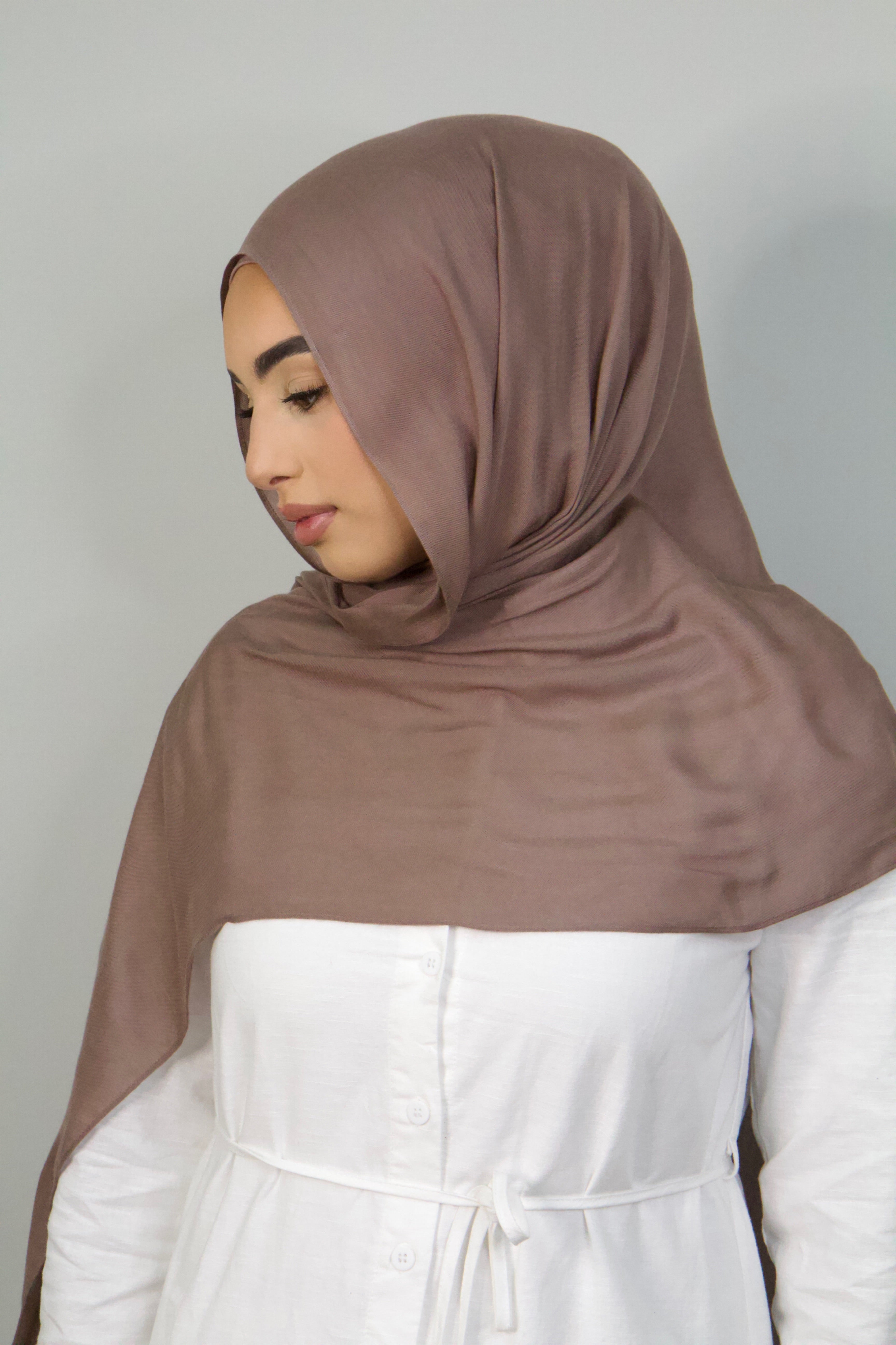 TAUPE HIJAB SET