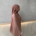 TOFFEE HIJAB SET (Velvet non-slip undercap Included)