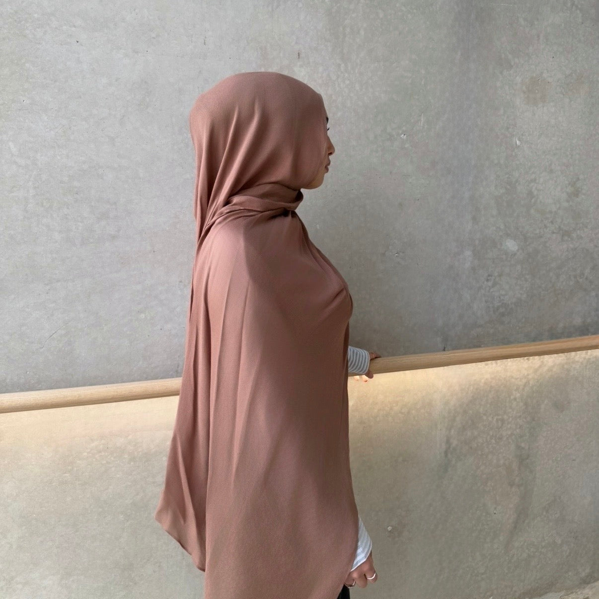 TOFFEE HIJAB SET (Velvet non-slip undercap Included)