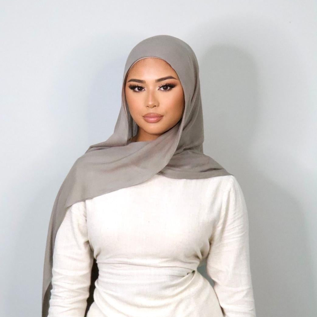 STONE HIJAB SET (Velvet non-slip undercap Included)